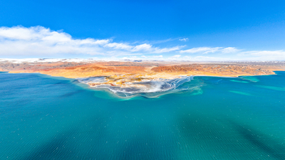 【“飛閱”中國】冬格措納湖冬景 空靈幽遠(yuǎn)如夢境